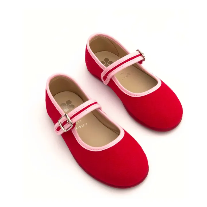 Ballerines Coquelicot  | Rouge- Image produit n°4