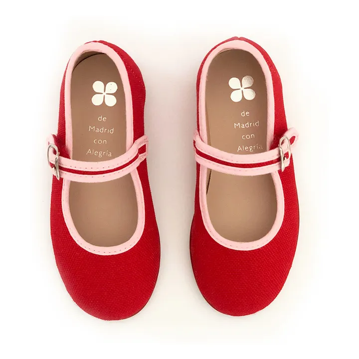 Ballerines Coquelicot  | Rouge- Image produit n°3