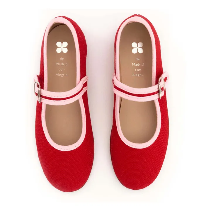 Ballerines Coquelicot  | Rouge- Image produit n°3