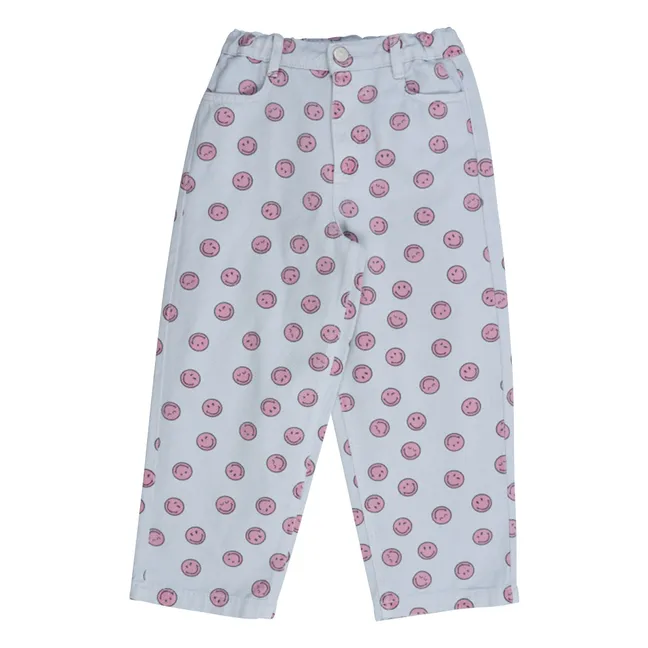 Jean Smiley Coton Bio | Bleu Clair