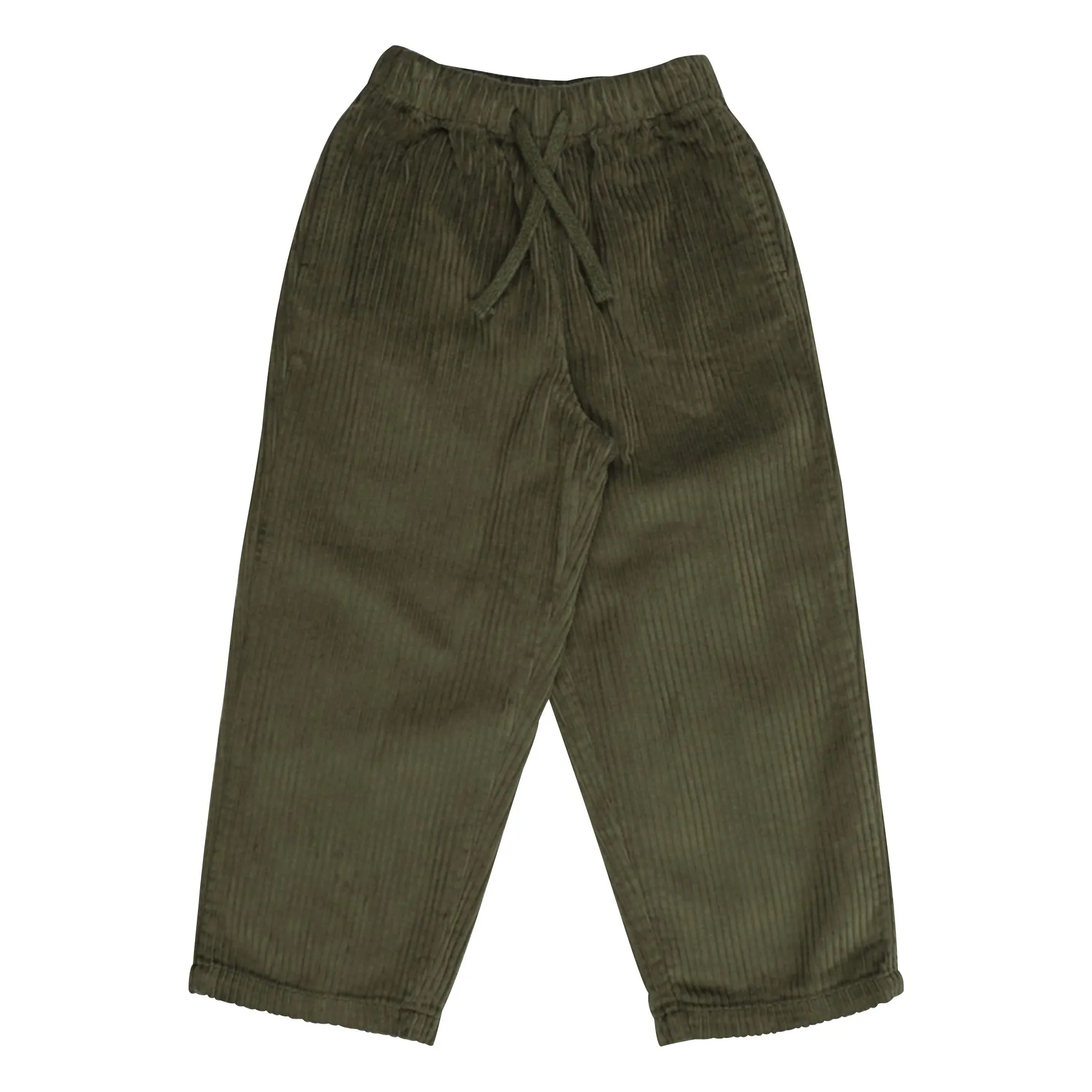 The New Society Dark Green Nicol Corduroy Pants