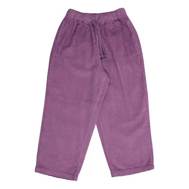 Pantaloni di velluto a coste Nicol | Viola