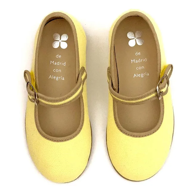 Ballerines Bouton d'Or | Jaune
