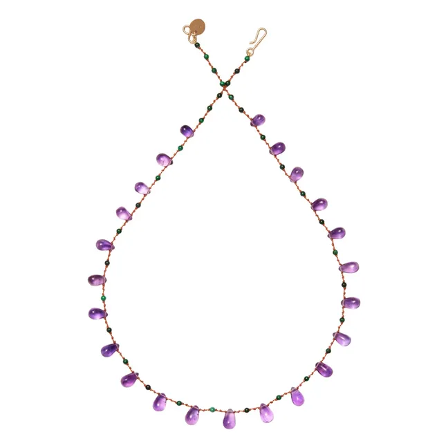 Collier Youngtown Drops & Beads | Améthyste