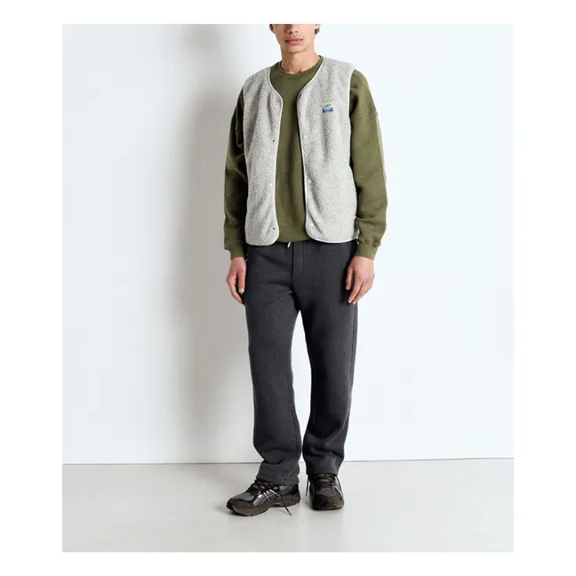 Veste Sans Manches Hoktown Fibres Recyclées | Gris chiné