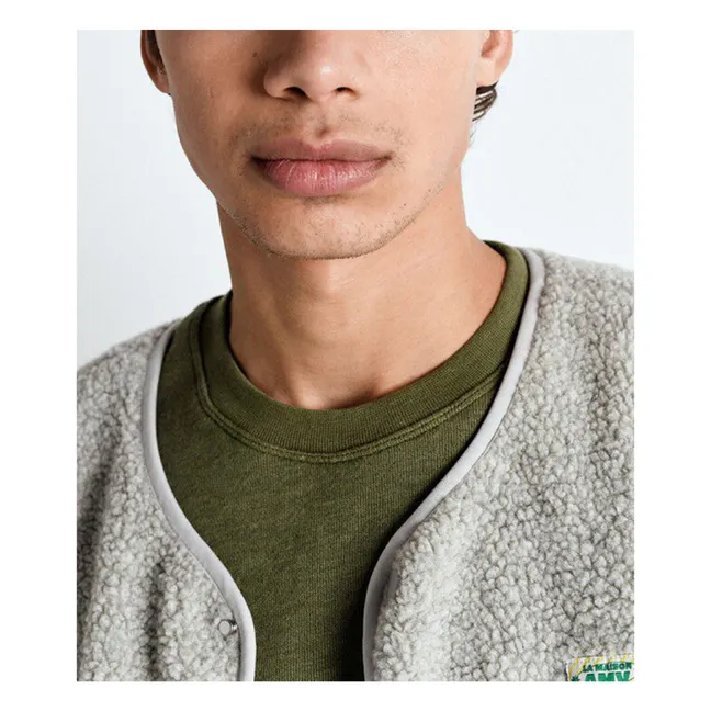 Veste Sans Manches Hoktown Fibres Recyclées | Gris chiné