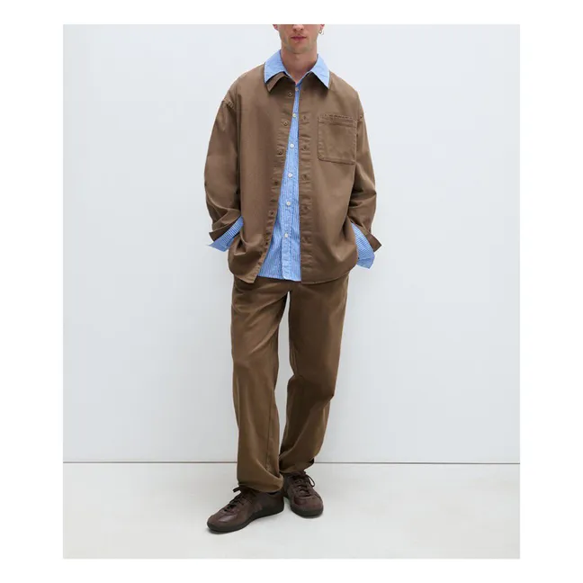 Abotown-Hemd | Braun