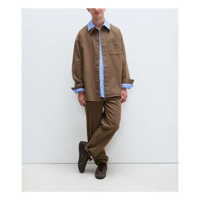 Abotown-Hemd | Braun