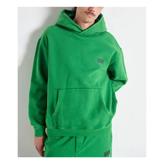 Hoodie Plizzy | Vert
