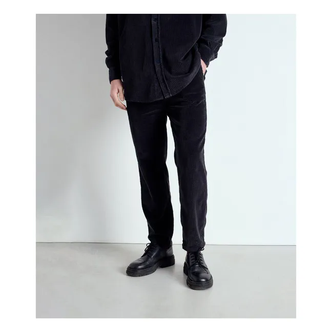 Pantalones Padow Velours | Carbón