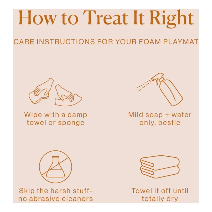 Tapis de jeu modulable Classic | Blush- Image produit n°7