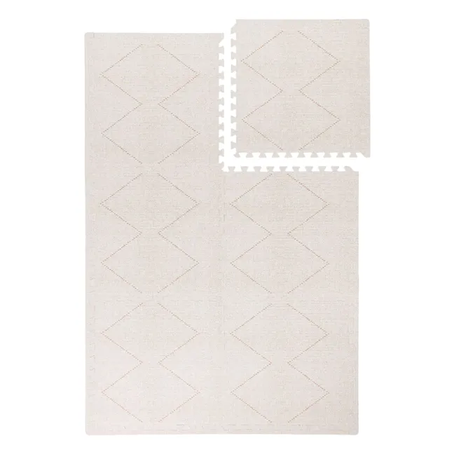 Tapis de jeu modulable Tulum | Crème