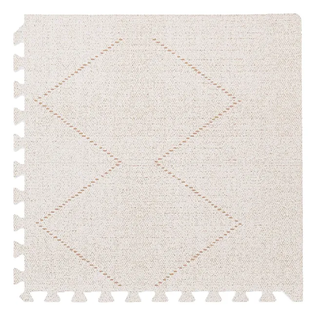 Tapis de jeu modulable Tulum | Crème