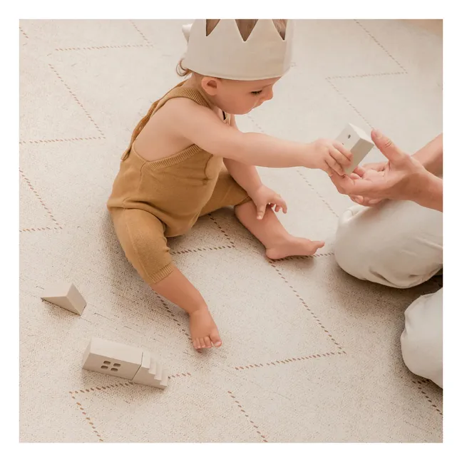Tapis de jeu modulable Tulum | Crème