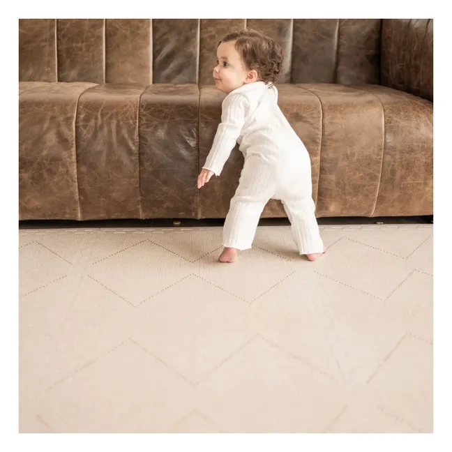 Tapis de jeu modulable Tulum | Crème