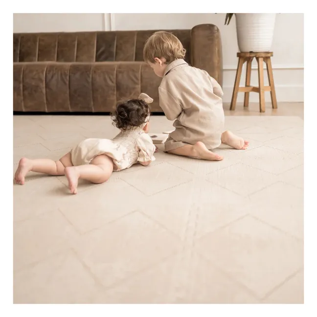 Tapis de jeu modulable Tulum | Crème