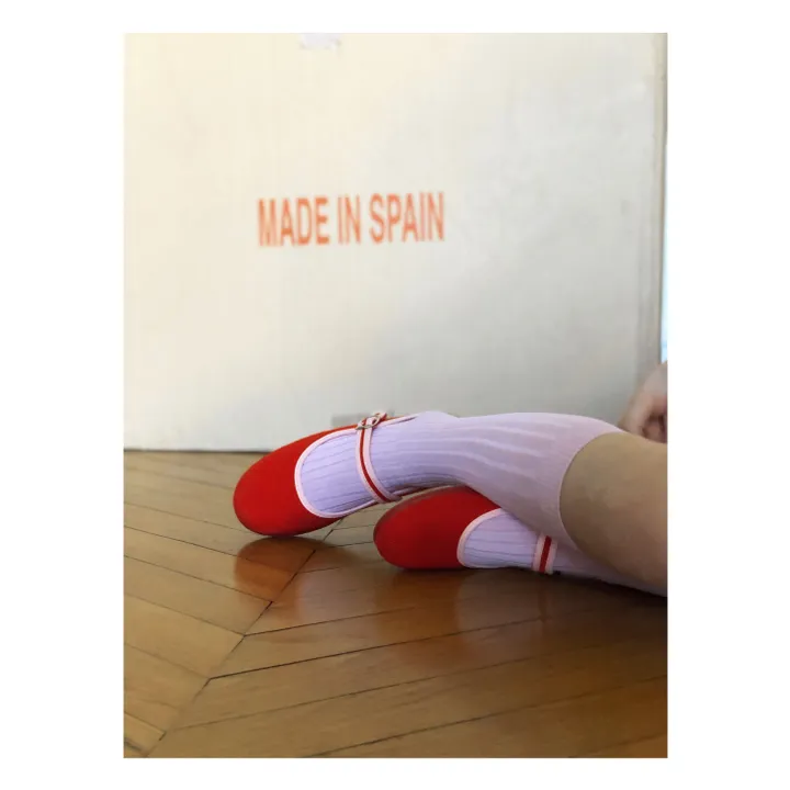 Ballerines Coquelicot  | Rouge- Image produit n°1
