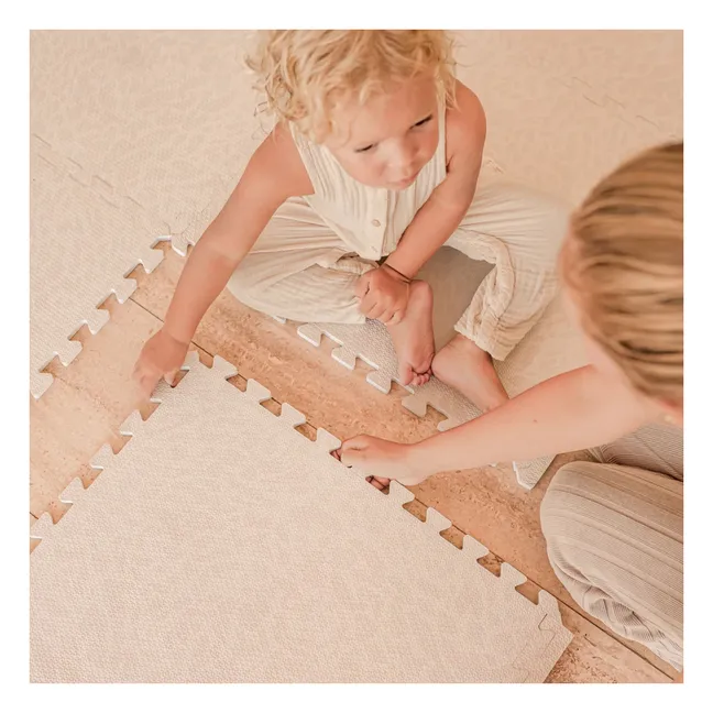 Tapis de jeu modulable Wild | Rose pâle