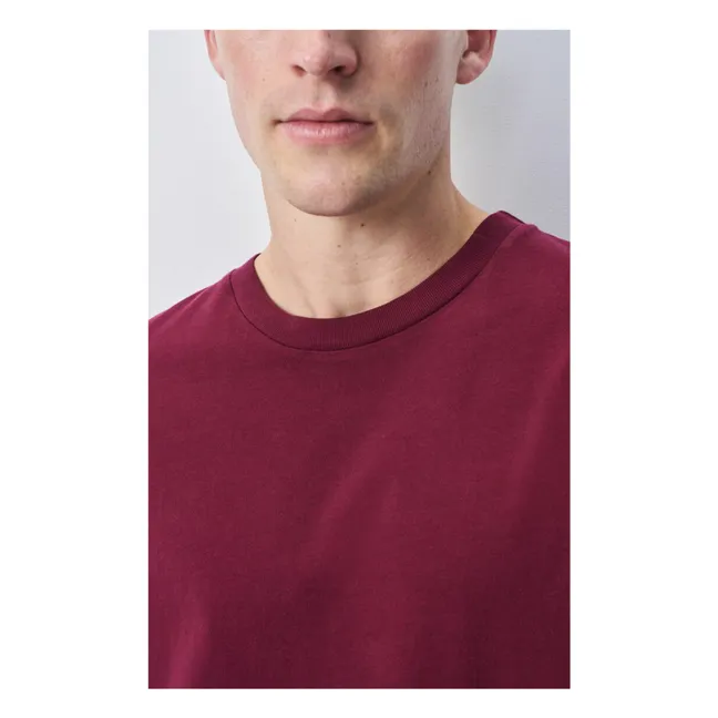 T-shirt Fizvalley | Bordeaux
