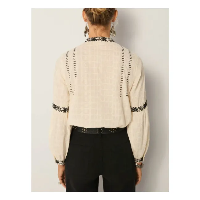 Orchid Bruna blouse | White