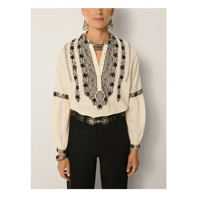 Orchid Bruna blouse | White