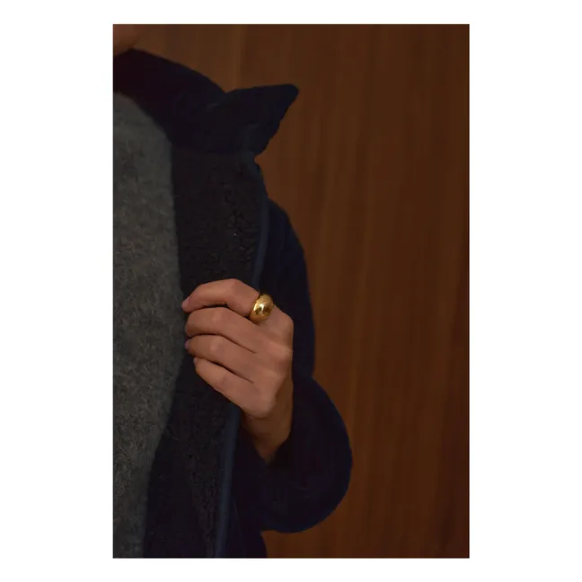 Abrigo acolchado de terciopelo Louisa - Colección Mujer | Indigo