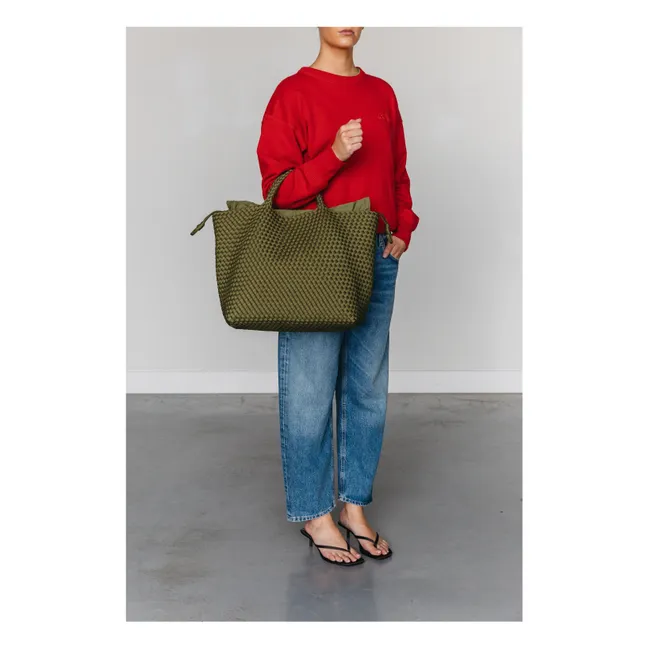 Cabas Large Marrea | Vert kaki