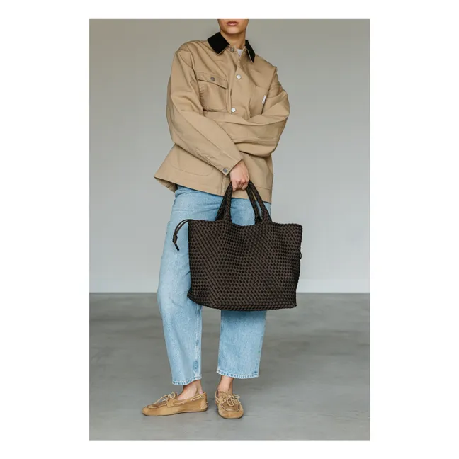 Cabas Large Marrea | Marron foncé