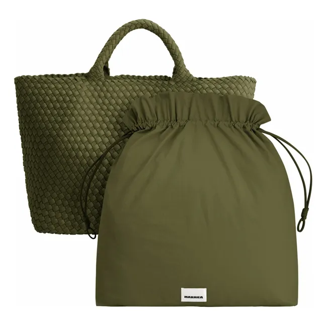 Cabas Large Marrea | Vert kaki