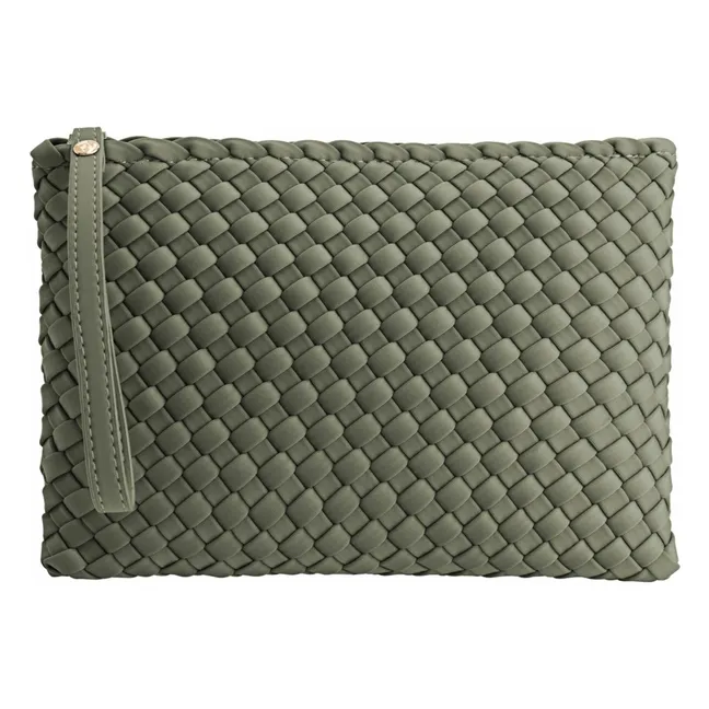 Bolso de mano Marrea | Verde militare claro