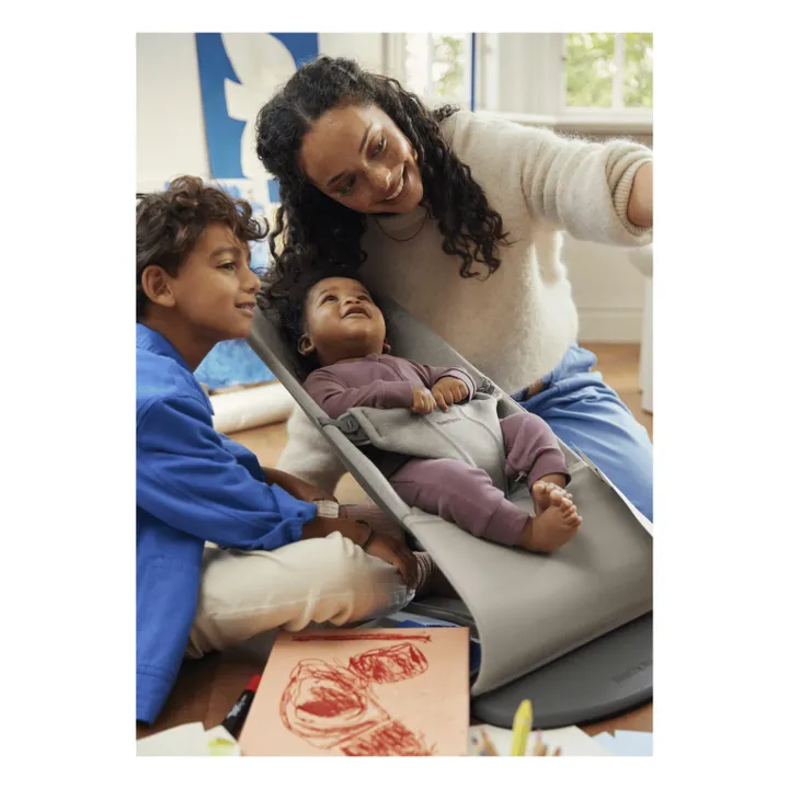 Transat Bliss en jersey 3D | Gris sable- Image produit n°1