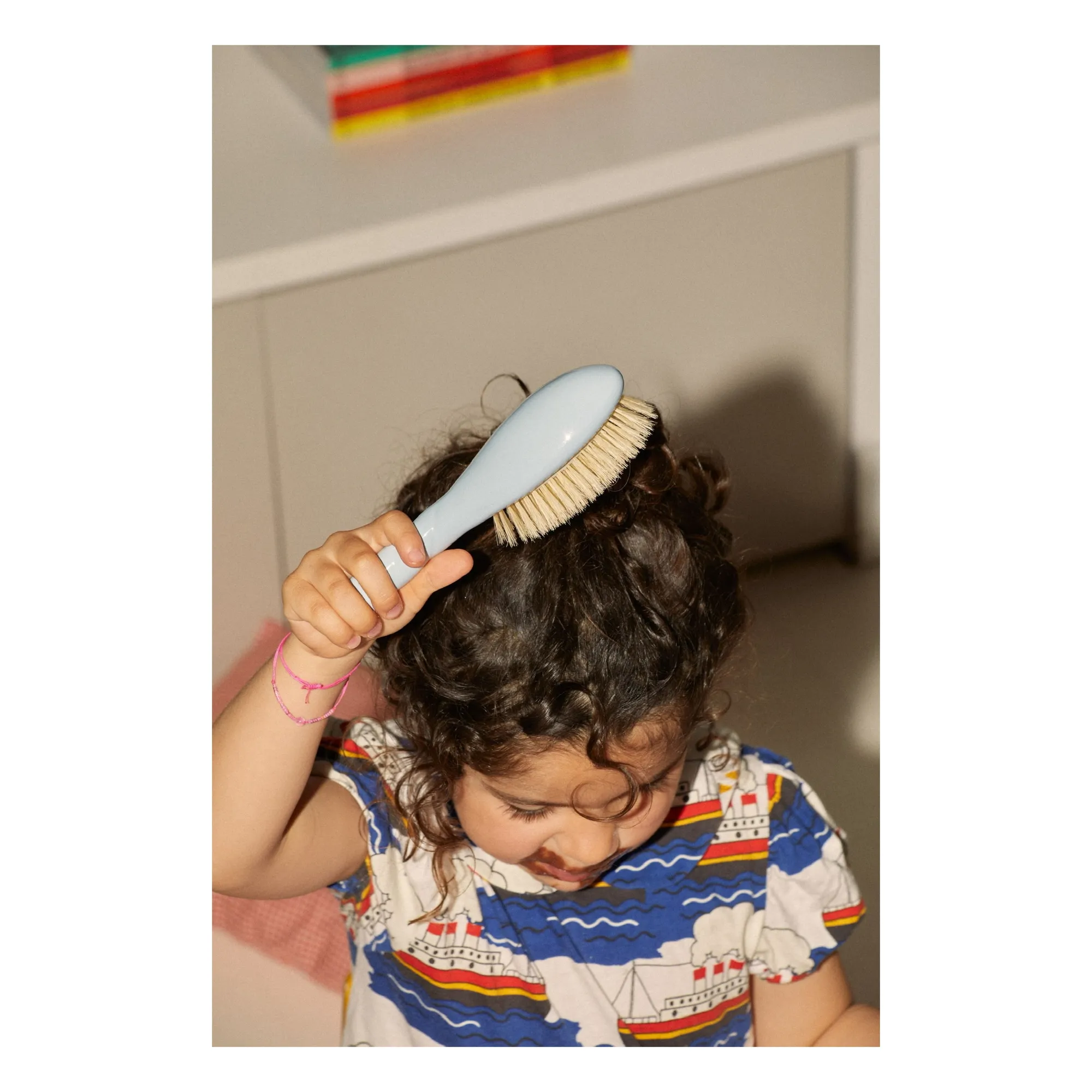 Brosse à cheveux 0-6 ans Ma Première Brosse N°06 | Bleu Clair- Image produit n°4