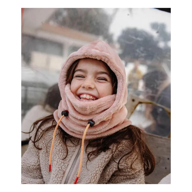 Cagoule Warmy Pink  | Rose