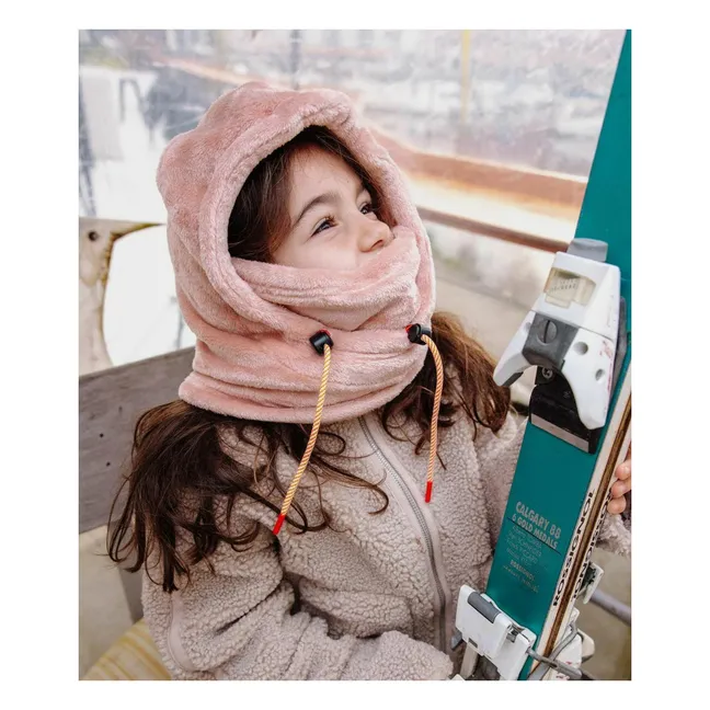 Cagoule Warmy Pink  | Rose