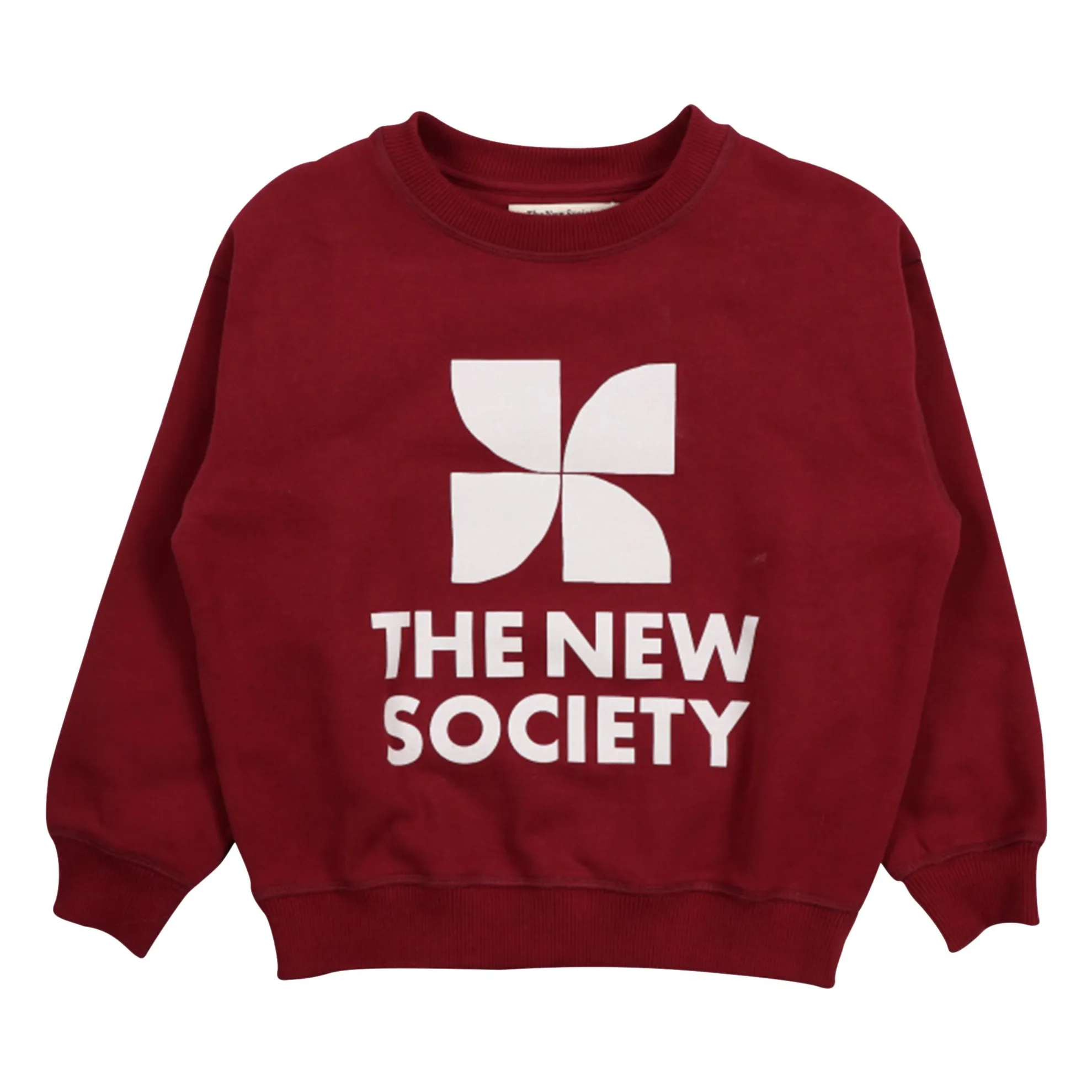 The New Society Burgundy Sweat Logo