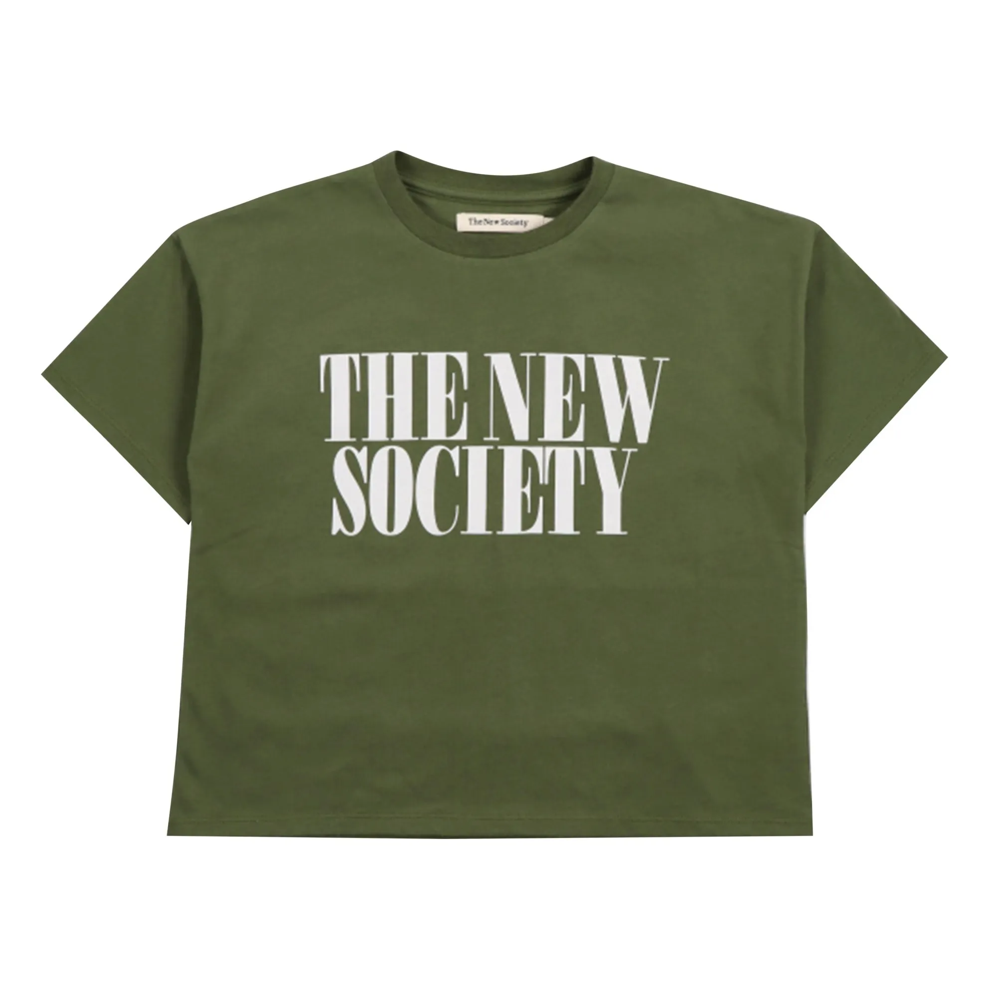 The New Society Dark Green Mica T-Shirt