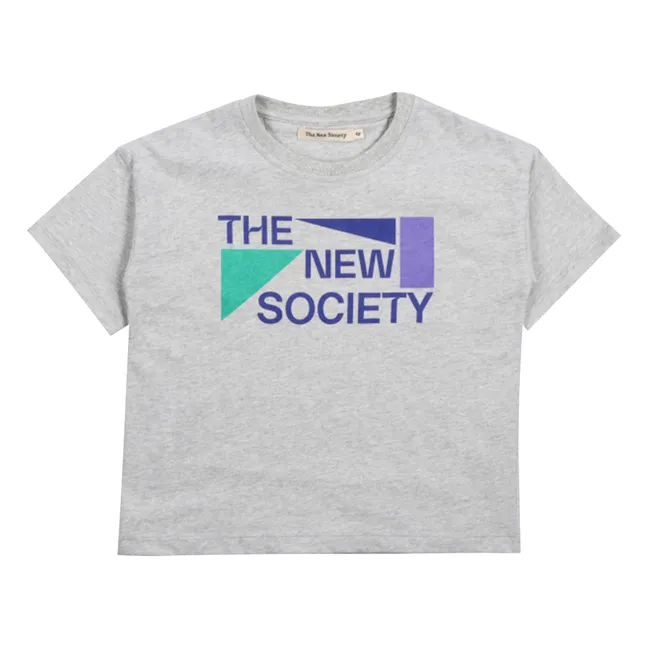 Cesar organic cotton T-shirt | Grey