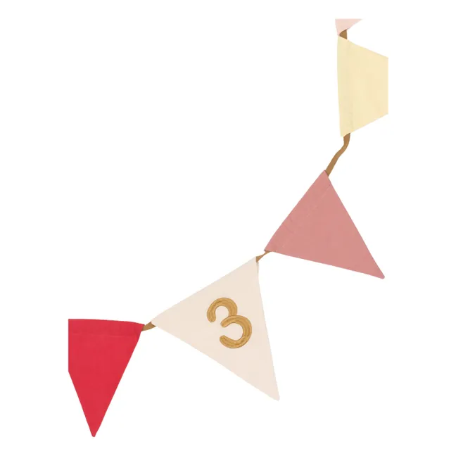 Birthday garland | Pink