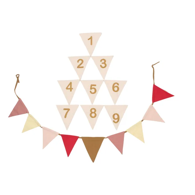 Birthday garland | Pink