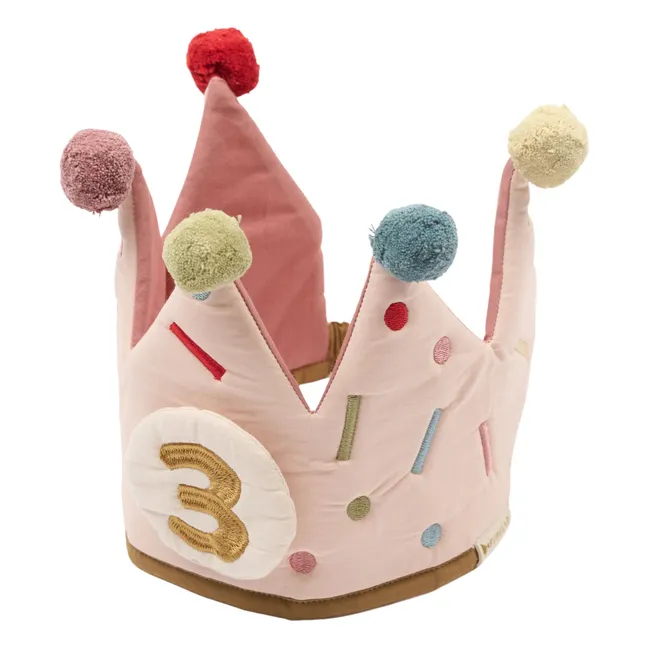 Couronne d'anniversaire | Rose