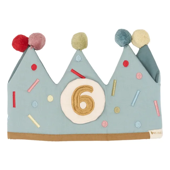 Couronne d'anniversaire | Bleu