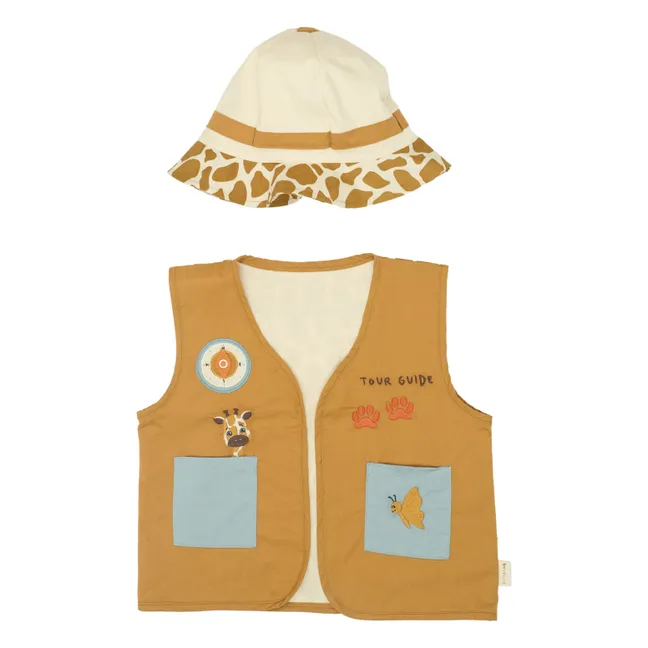 Safari-Guide-Kostüm | Orange