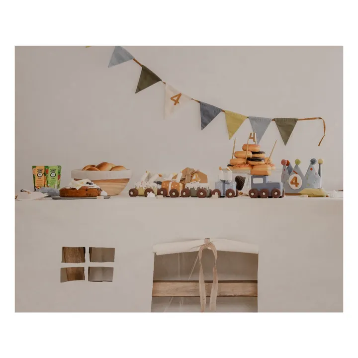 Guirlande d'anniversaire | Bleu- Image produit n°2