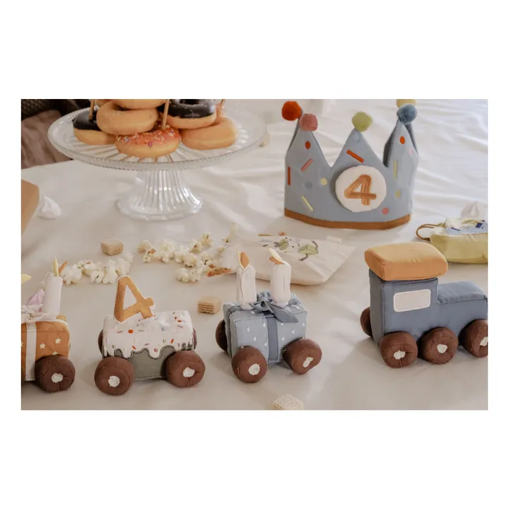 Train d'anniversaire | Bleu- Image produit n°2