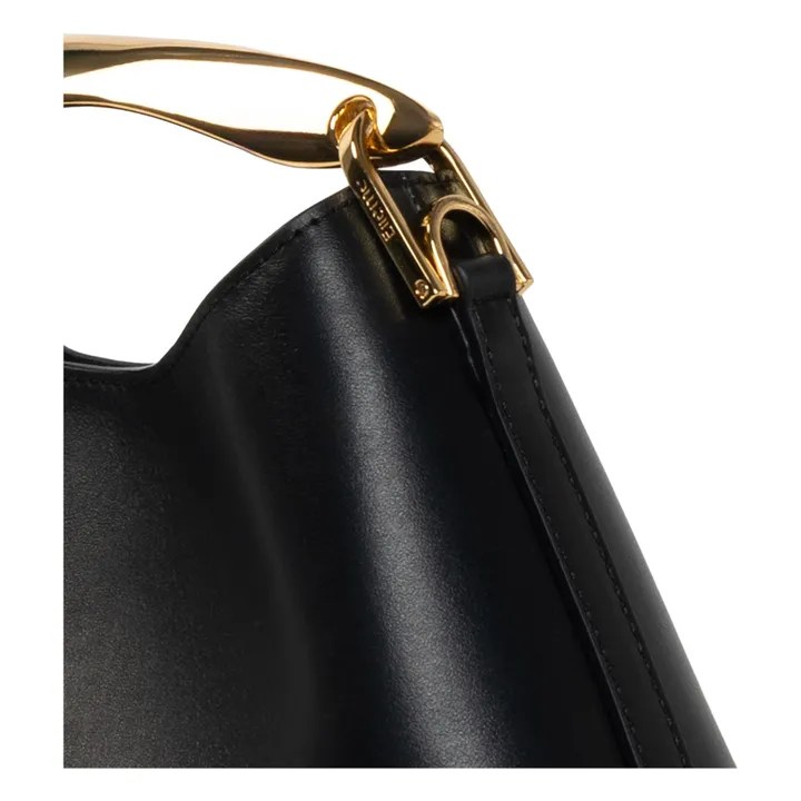 Sac Mini Boomerang Cuir | Noir- Image produit n°5