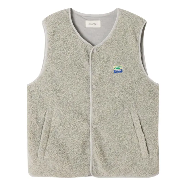 Veste Sans Manches Hoktown Fibres Recyclées | Gris chiné