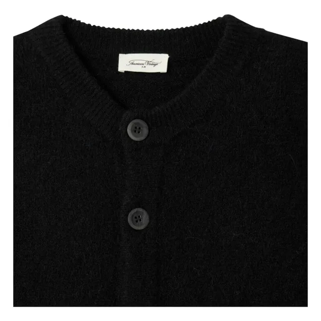 Chaleco de lana y alpaca Vitow | Negro