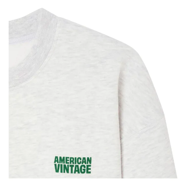 Sweat Baptown | Gris chiné