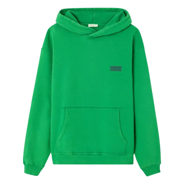 Hoodie Plizzy | Vert
