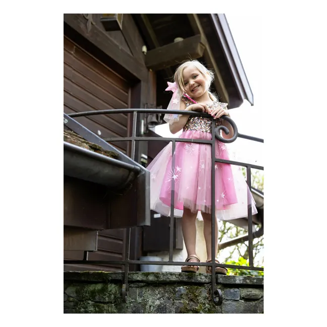 Robe à sequins  | Rose